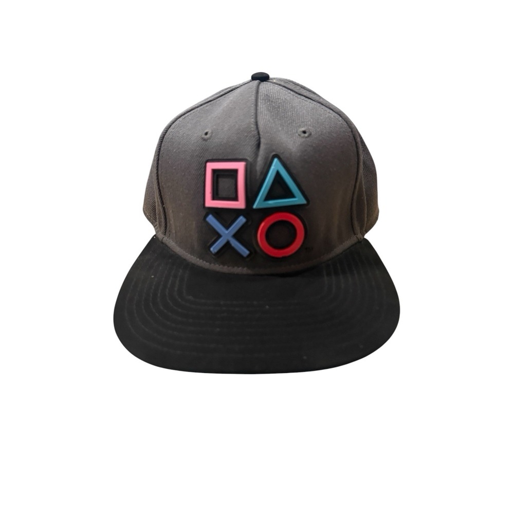 Bioworld Sony PlayStation Controller Buttons Snapback Hat